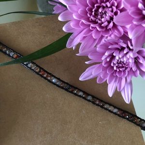 Vintage Beaded Wrap Bracelet!